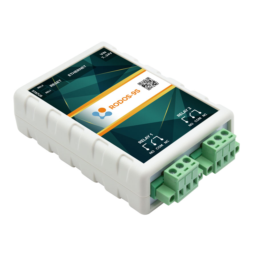 Ethernet реле на 2 релейных канала RODOS-9S